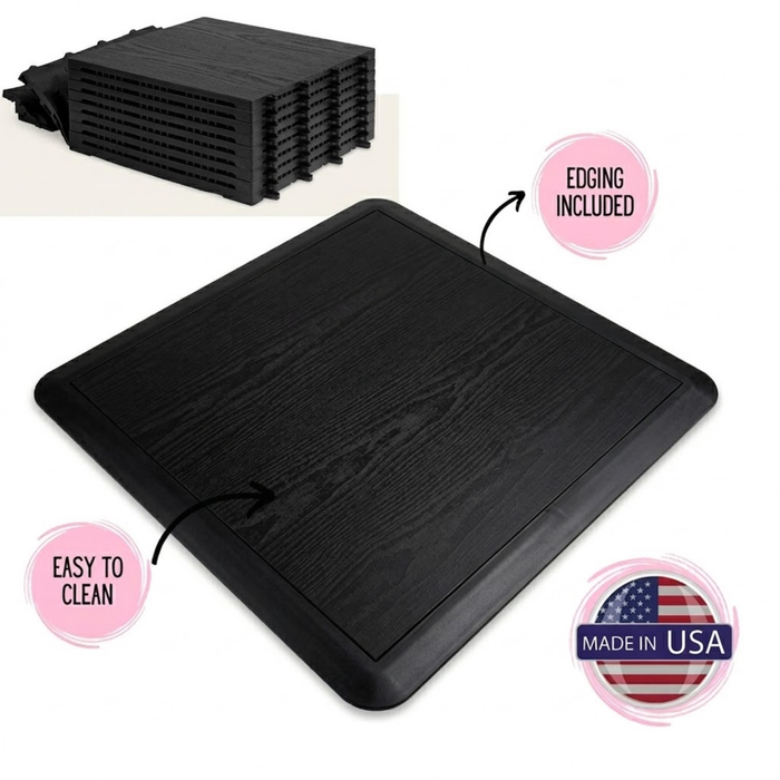 Glossy Black Commercial Dance Floor