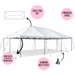 Technical collage featuring a 20x30 white West Coast Frame Tent, with callouts for the 1-piece tent top, commercial grade construction, aluminum base plates, and reinforced crown layers."