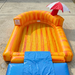 Inflatable pool with water. exclusive picture of Beyond Tent 