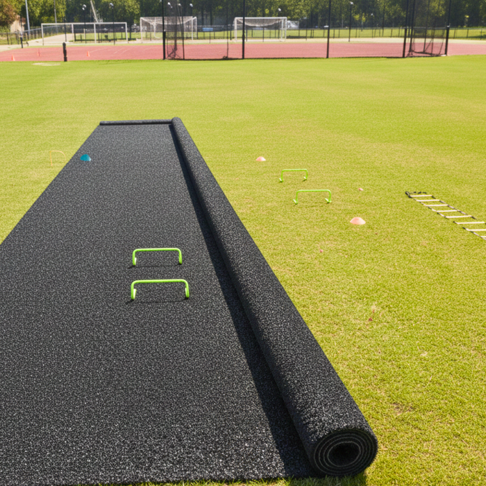 Essential Black Event Turf Roll