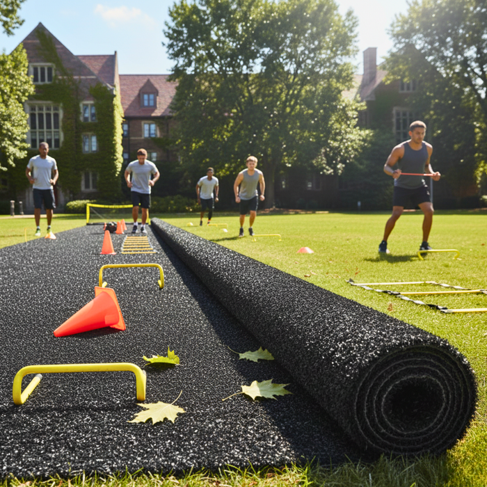 Essential Black Event Turf Roll