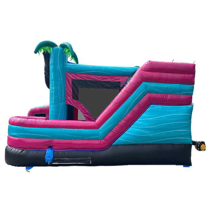 Good Vibes Commercial Wet Dry Combo Slide Detail | Beyond Tent