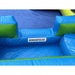 Monster Truck Bounce House Combo with Removable Pool & Slide - Side View