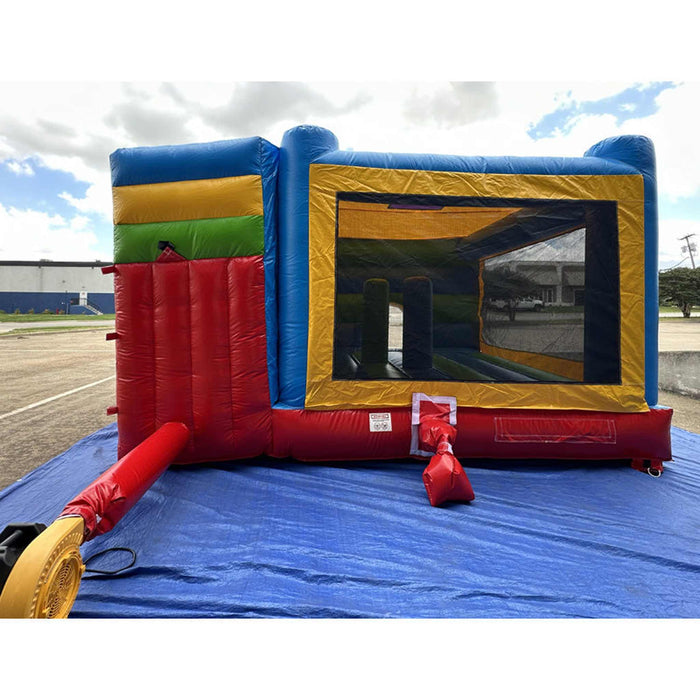 Monster Truck Bounce House Combo with Removable Pool & Slide - Interior