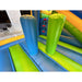Jungle Combo Slide Close-Up – Safe Entry Ramp and Finger-Safe Netting | Beyond Tent