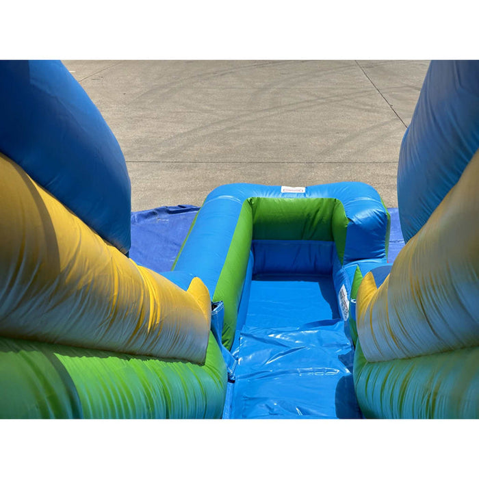 Jungle Inflatable Combo – Removable Pool Detail and Sprinkler Hose | Beyond Tent