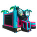 Good Vibes Wet & Dry Combo Inflatable Bounce House Front View | Beyond Tent
