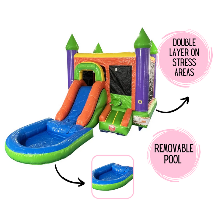 Castle Combo with Removable Pool