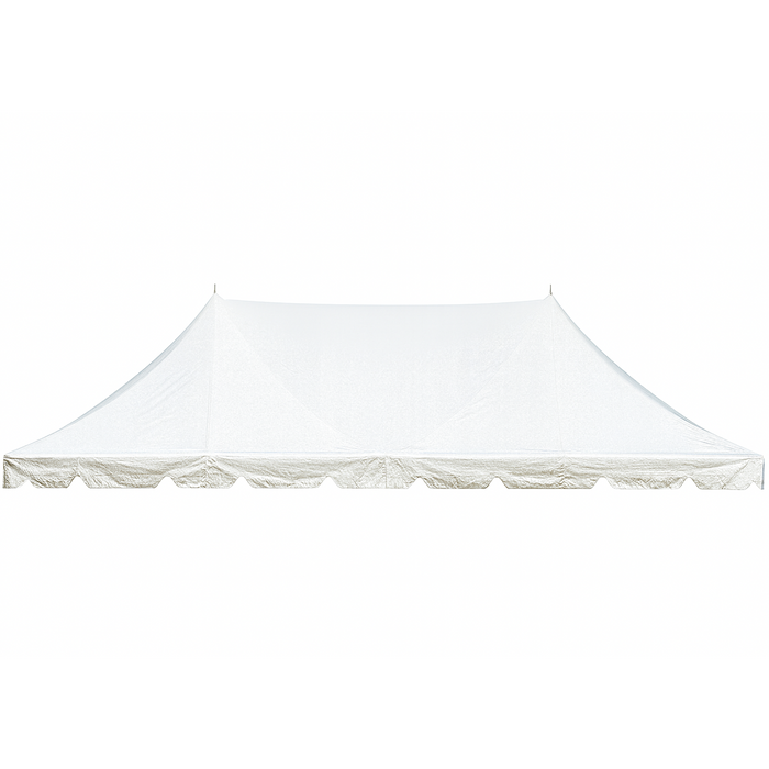 20' Wide Commercial Party Pole Tent Top for Events