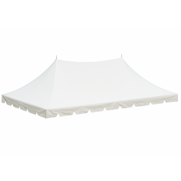 20' Wide Commercial Party Pole Tent Top for Events