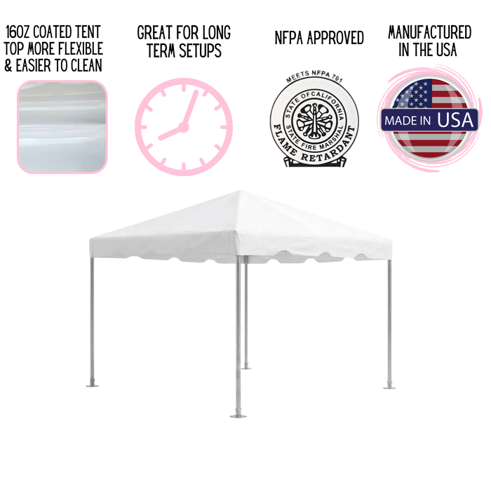 8'x8' Classic Series West Coast Frame Tent Commercial Grade