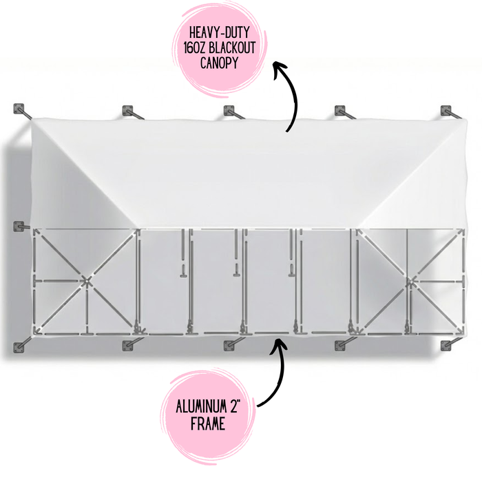 30x60 Master Series Frame Tent