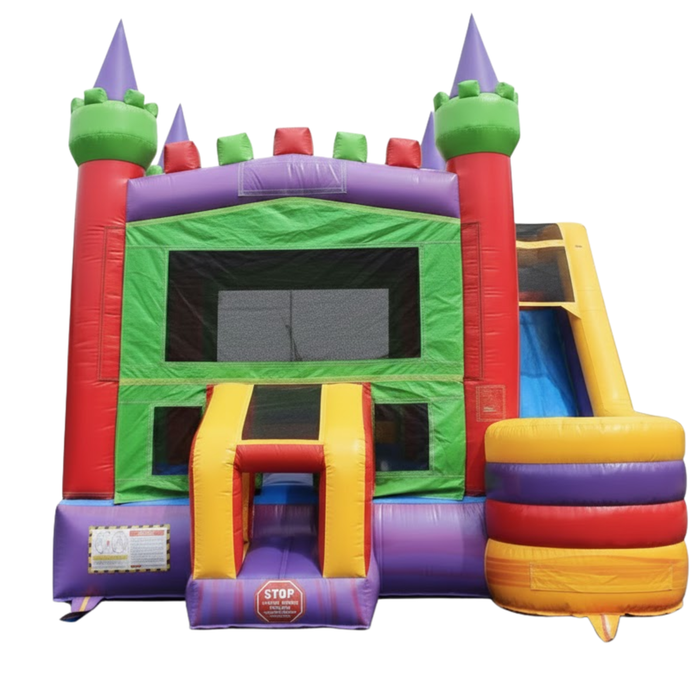 Beyond Tent Royal Splash Wet & Dry Combo -Commercial Grade Inflatable Bouncer