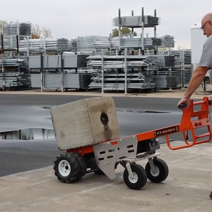 Concrete Block Electric Dolly - 750lbs Capacity