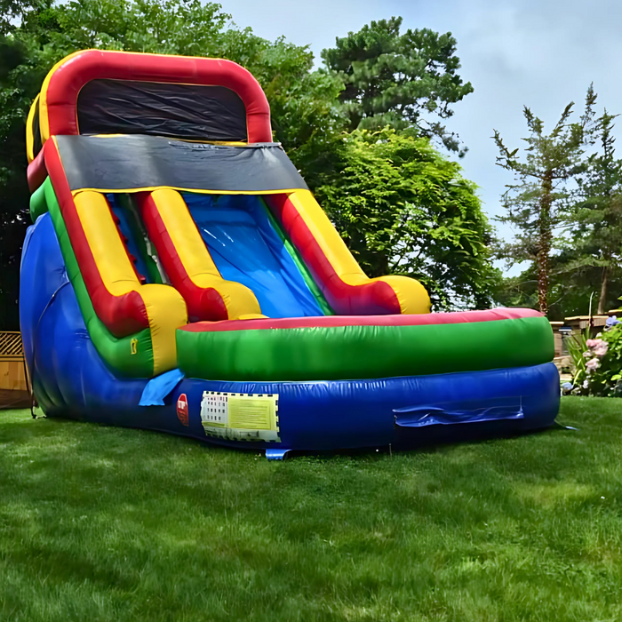 16' Multicolor Wet & Dry Slide