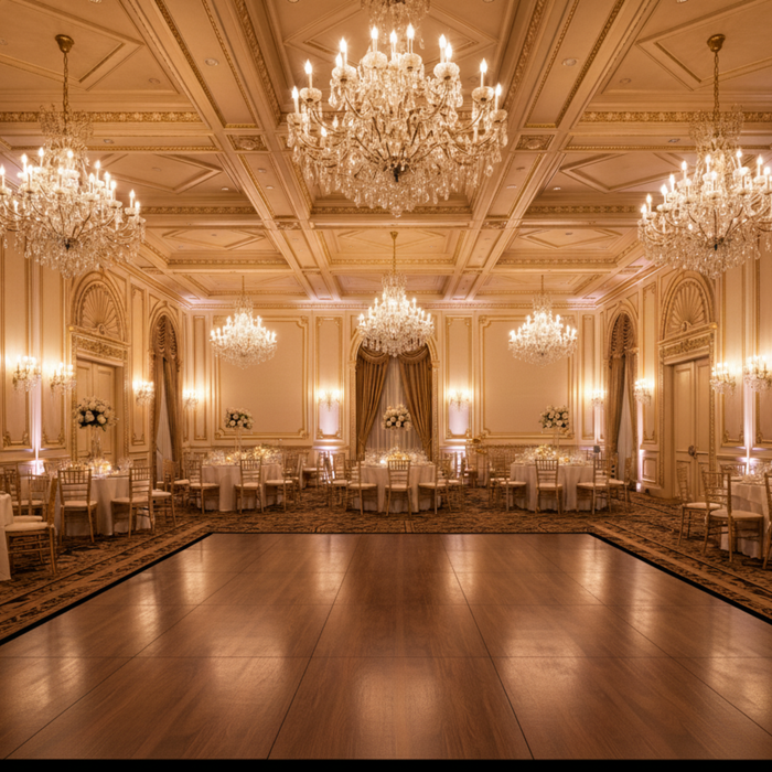 Dark Maple Portable Dance Floor