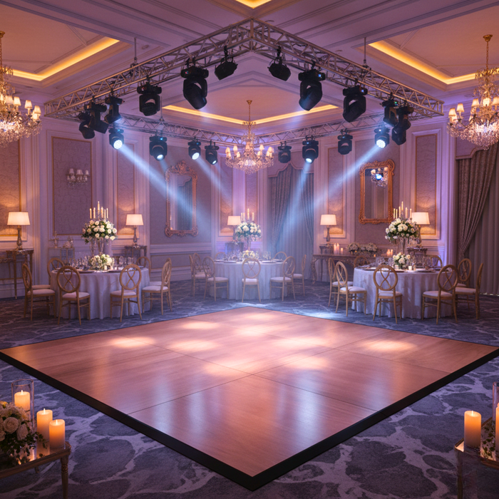 Dark Maple Portable Dance Floor