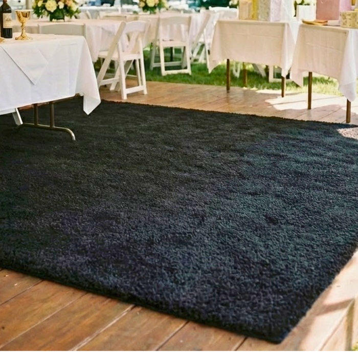 Beyond Tent Black Event Carpet
