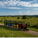 Beyond Tent Frontier Gas Powered Trackless Train - Commercial Grade
