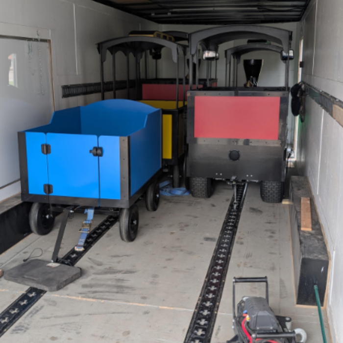 Frontier Gas Powered Trackless Train - Commercial Grade