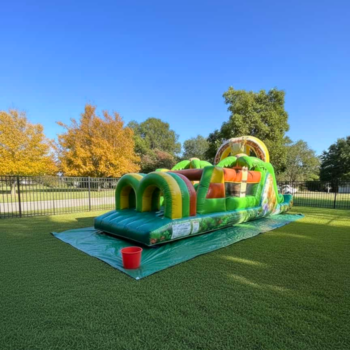 Jungle Fun Obstacle Course