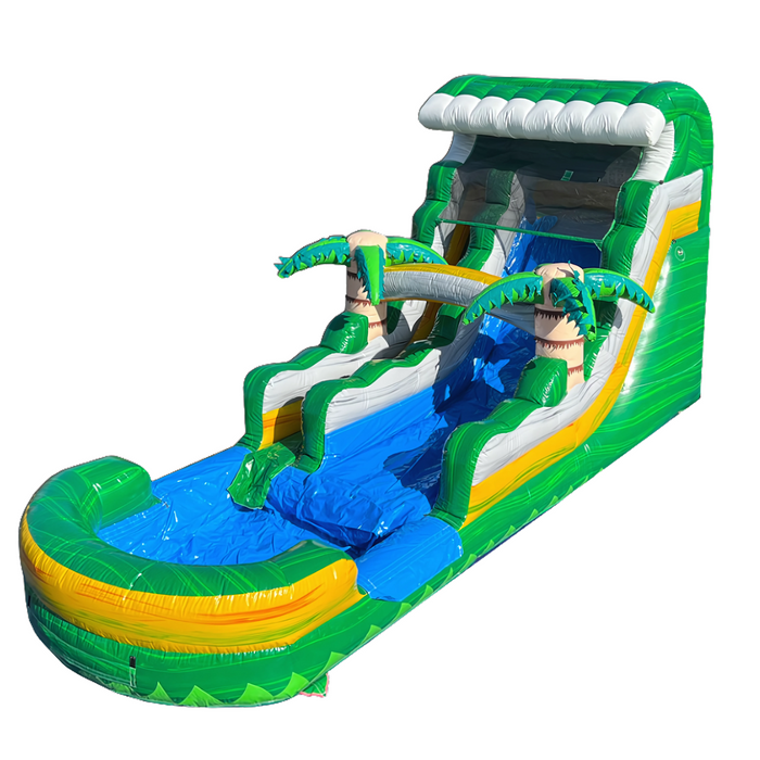 14' Tropical Blast Water Slide