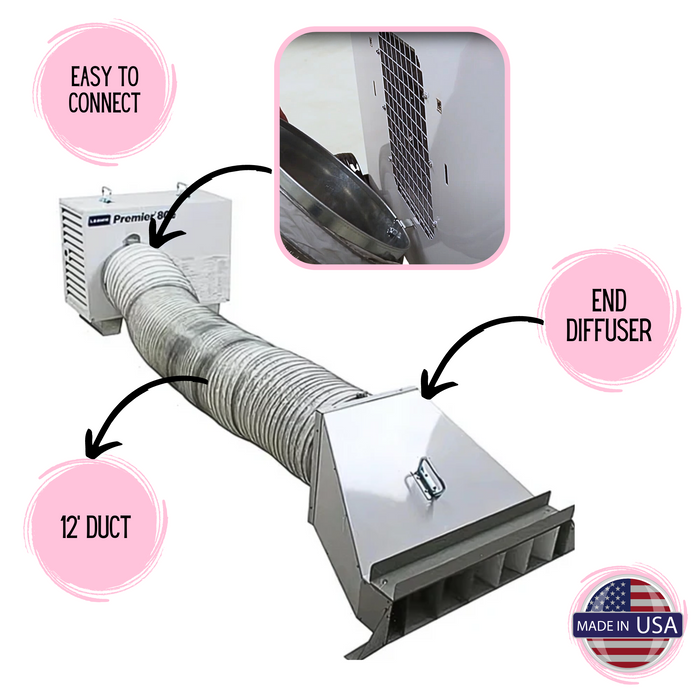 companion aeroheat ducted tent heater Premier 80 2.0 Heater — Beyond Tent