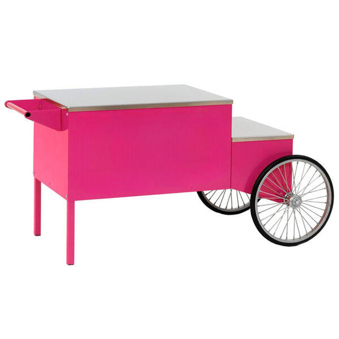 Large Deep Well Pink Cotton Candy Cart
