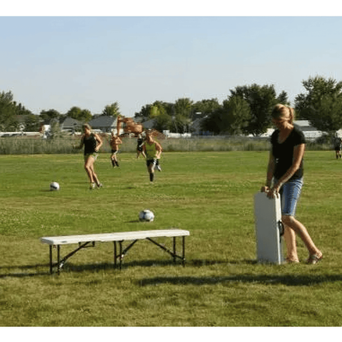 Lifetime 5 Fold In Half Bench Light Commercial Beyond Tent