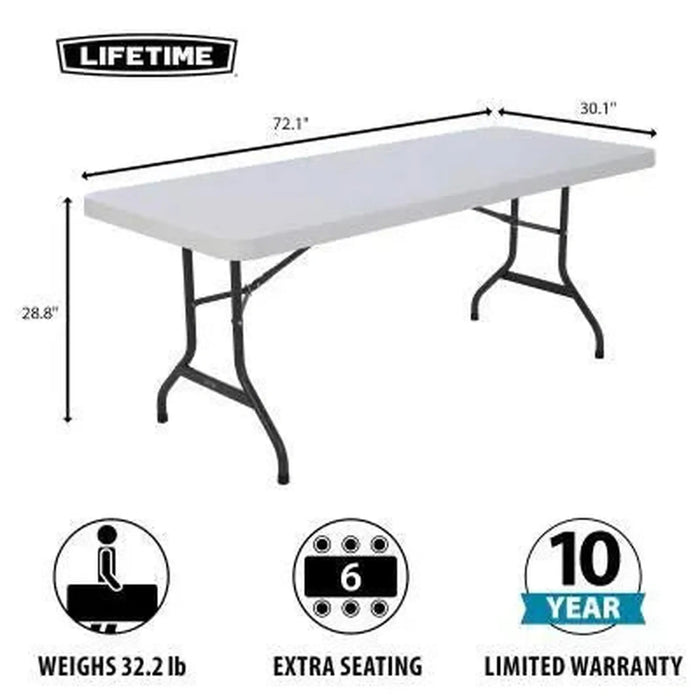 Lifetime 6' Folding Table