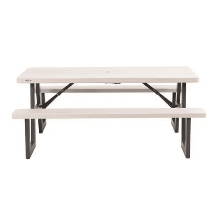 Lifetime 6 W Frame Folding Picnic Table Beyond Tent