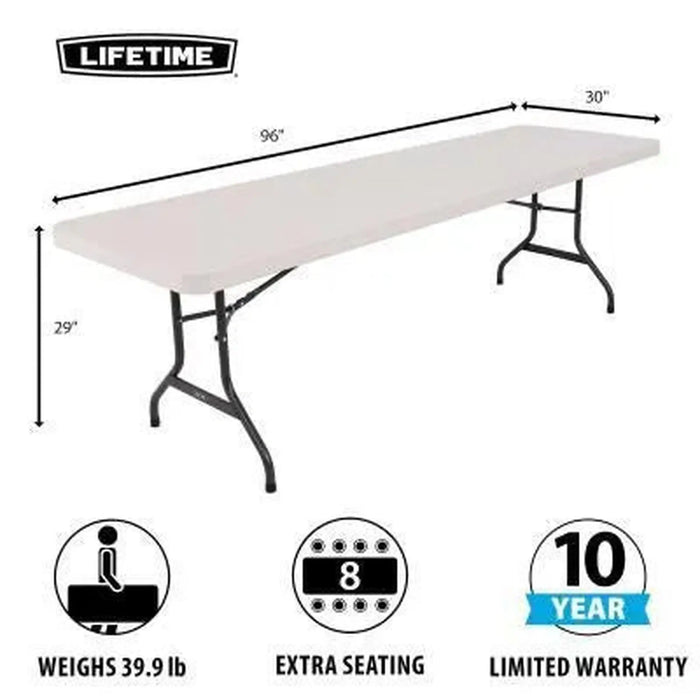 Lifetime 8' Folding Table