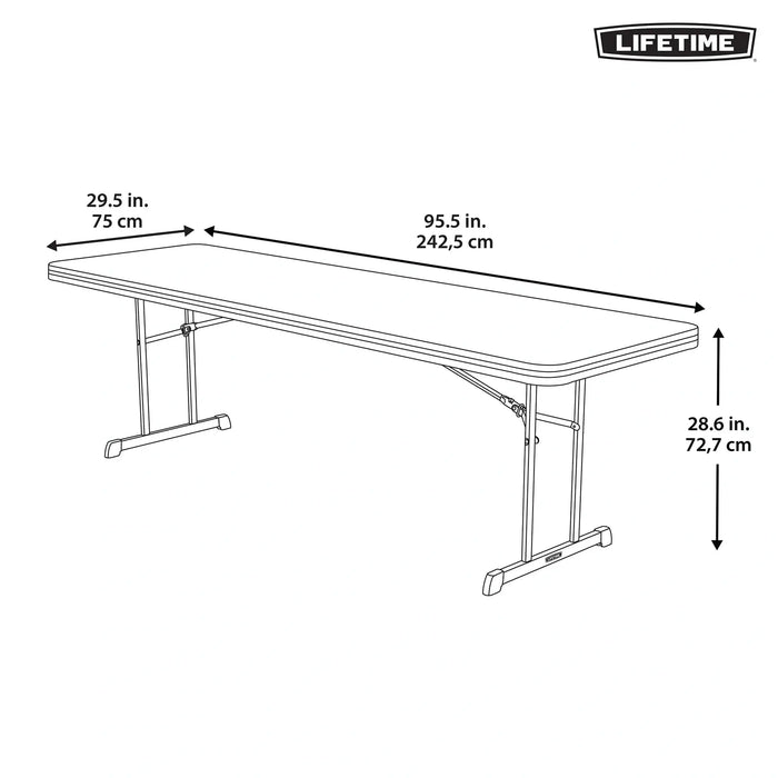 Lifetime 8' Professional Folding Table