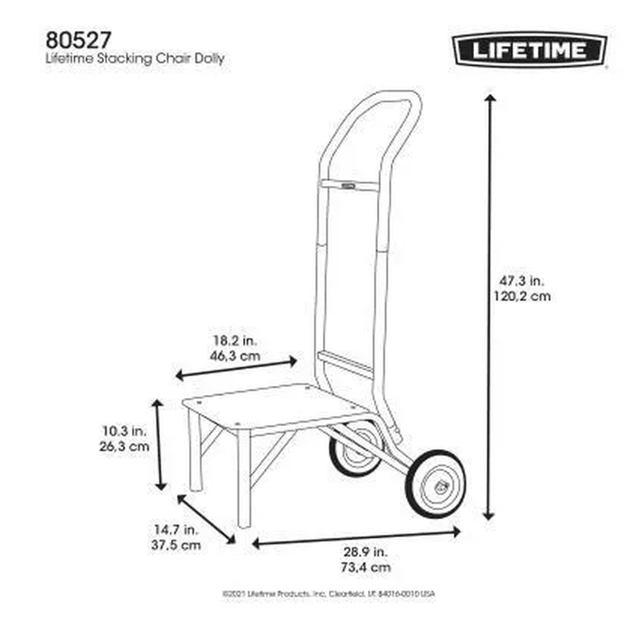 Lifetime Stacking Chair Dolly