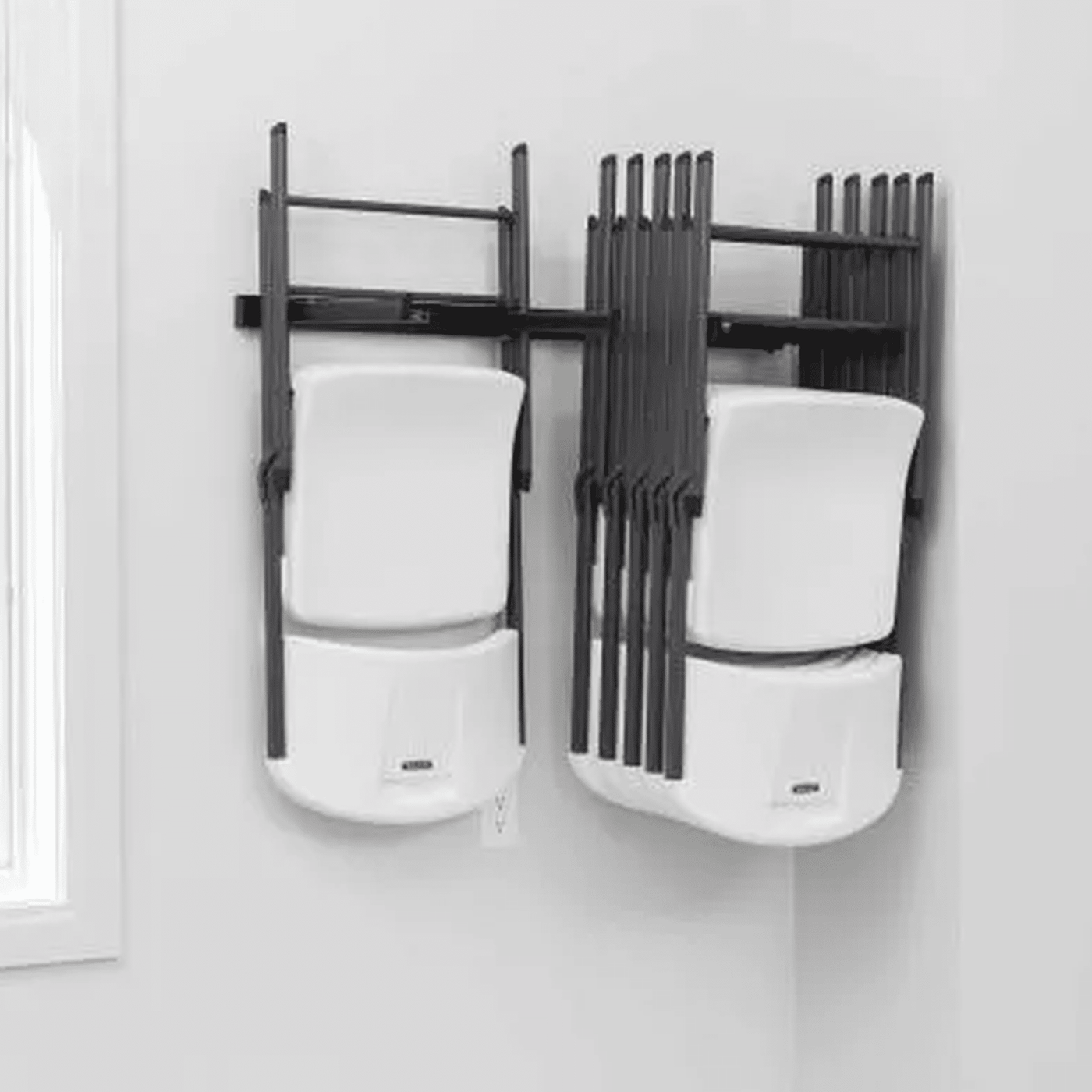 Lifetime Wall-Mounted Chair Rack — Beyond Tent
