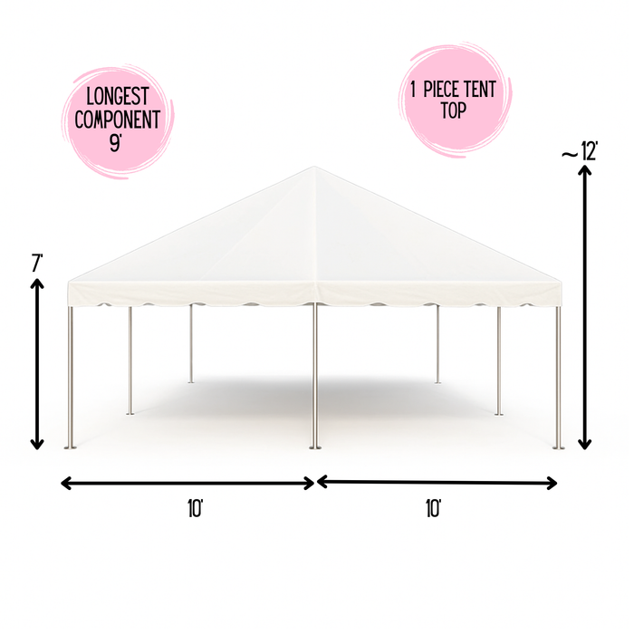 20x30 West Coast Frame Tent - Commercial Grade