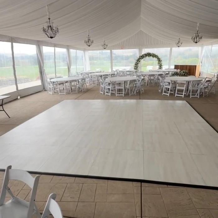 Natural White Portable Dance Floor