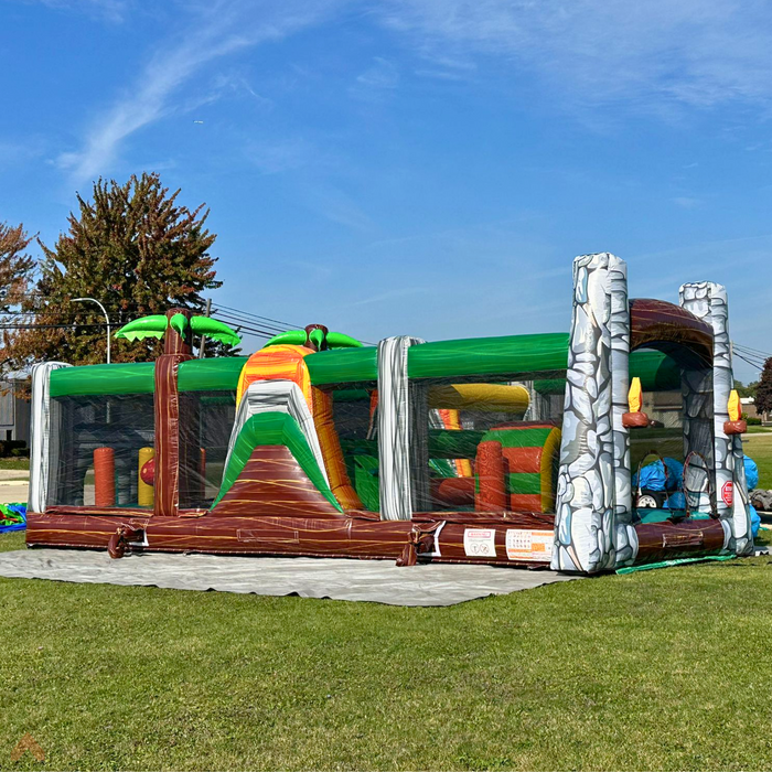 61' Dino Dash Obstacle Course