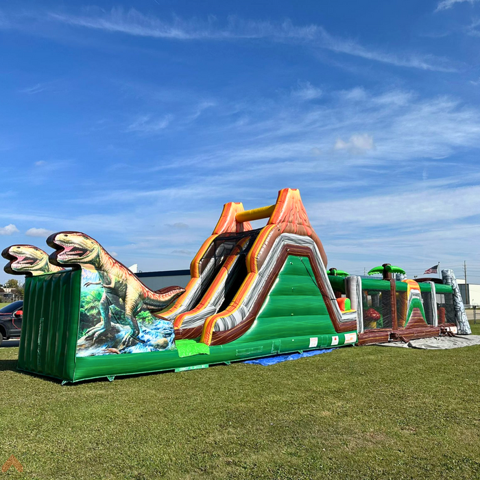 61' Dino Dash Obstacle Course