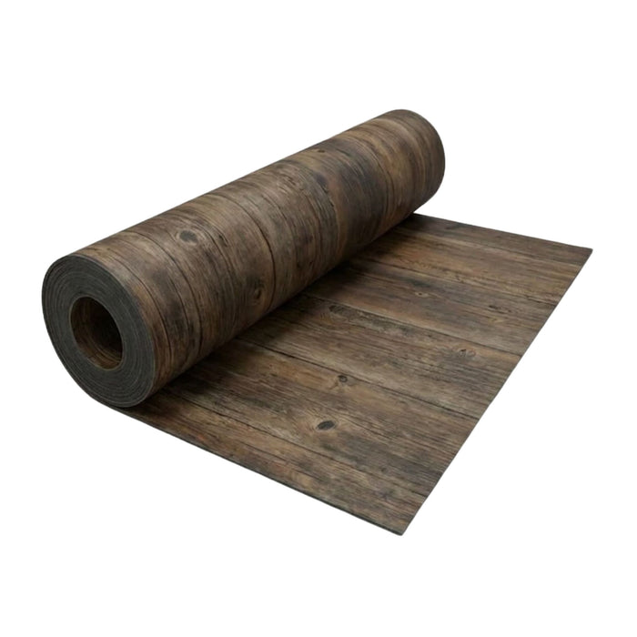 Premium Barnwood Rolled Vinyl Flooring