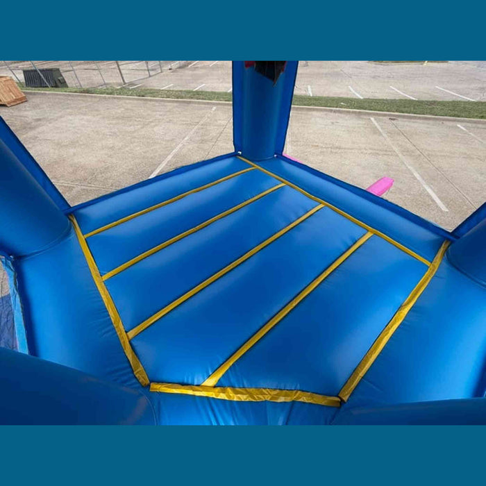 Lightweight Hawaiian Castle Bounce House with Blower