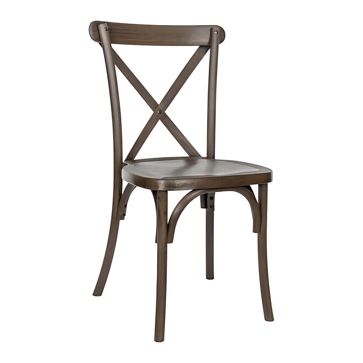 Cross Back Resin Chair — Beyond Tent