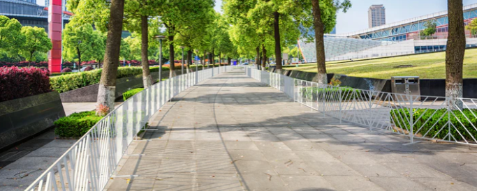 White Mod-Elite Fence Kit
