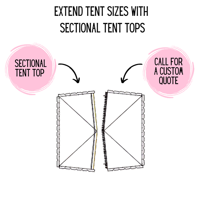 15'x30' Classic Series West Coast Frame Tent Commercial Grade