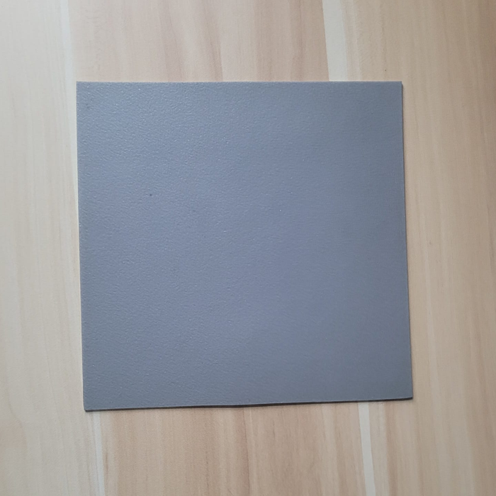 Solid Grey Rolled Vinyl Flooring - Commercial Grade
