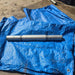 Beyond Tent Spreader Connector, galvanized steel tube frame tent spreader connector laid out on a blue tarp