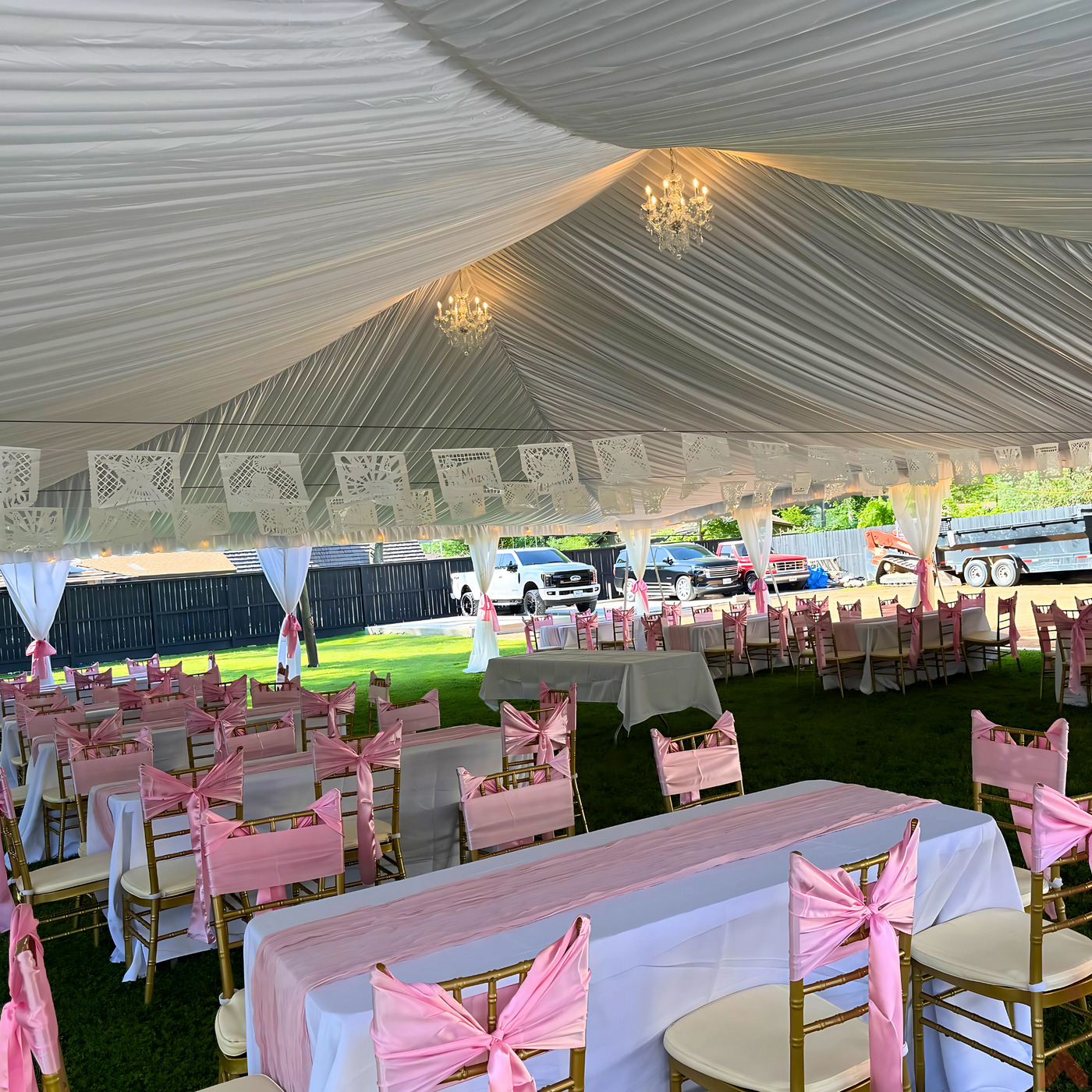 Luxury Pole Tent Liners — Beyond Tent