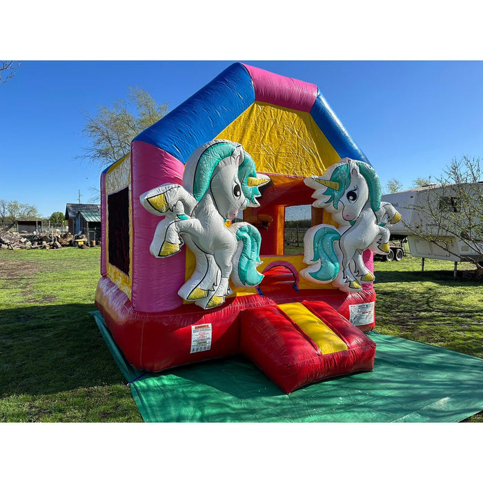 Unicorn Fun House Bouncer