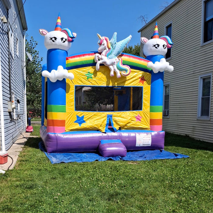 Lightweight Unicorn Bounce House