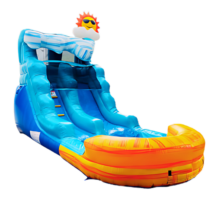 12' Beach Wave Water Slide